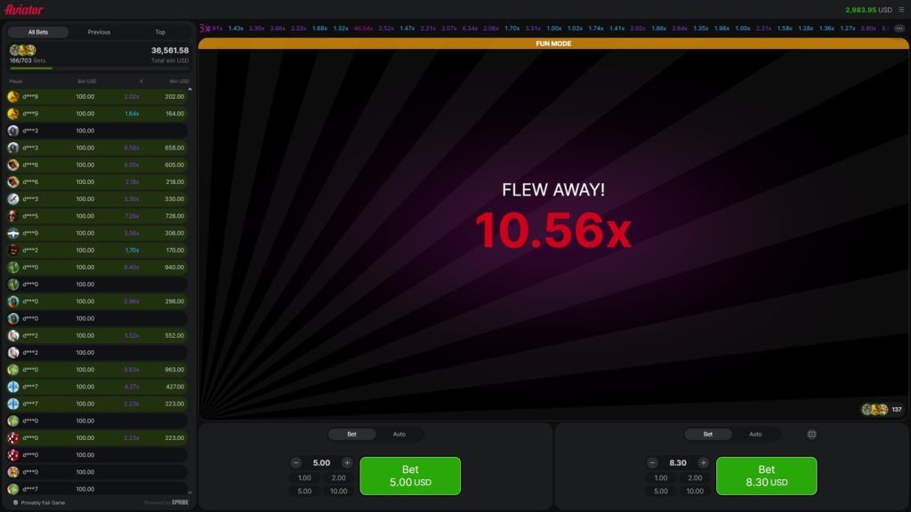 Awards and Industry Recognition for Aviator